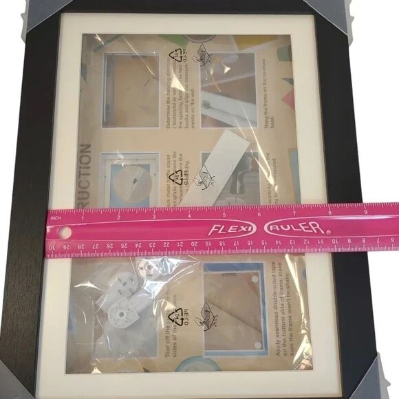Shadow Box Wooden and Plexiglass New Black Hanging or Table Set up Weddi… - Picture 12 of 16
